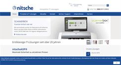 Desktop Screenshot of nitsche.com